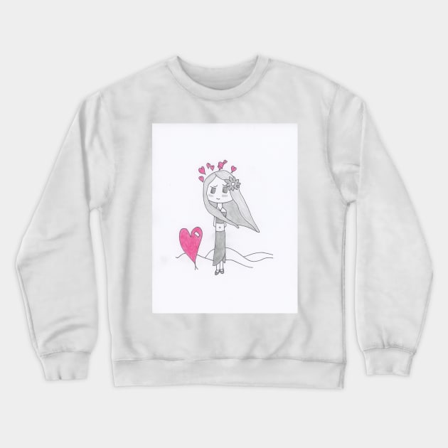 Love Crewneck Sweatshirt by wynbre